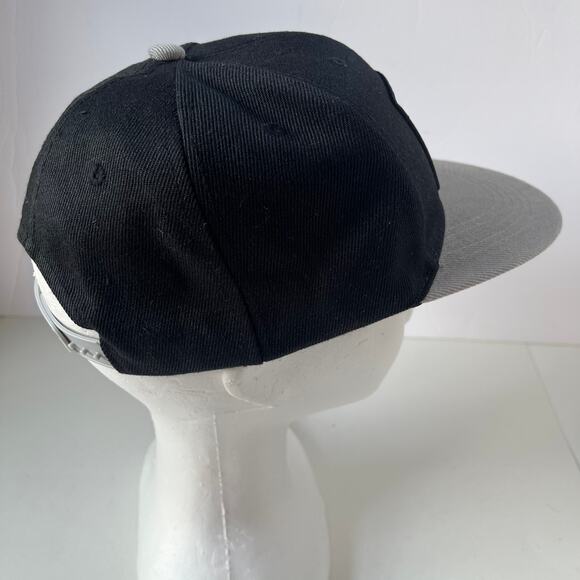 Demon Slayer Tanjiro and Nezuko Snapback Cap Hat Black Gray Adjustable One Size - Picture 4 of 12